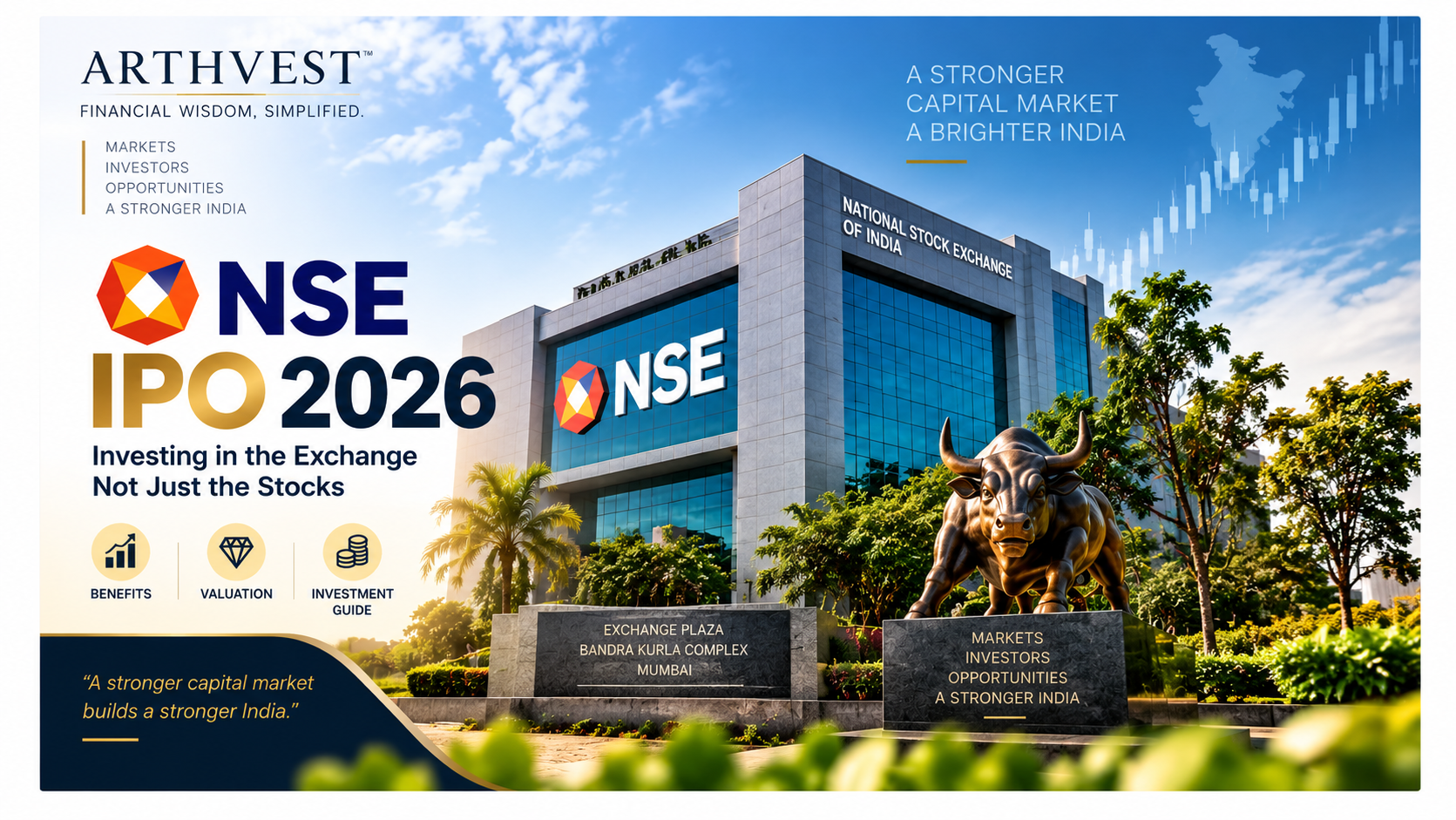 NSE IPO 2026 investment guide featuring NSE, market growth, risks and valuation