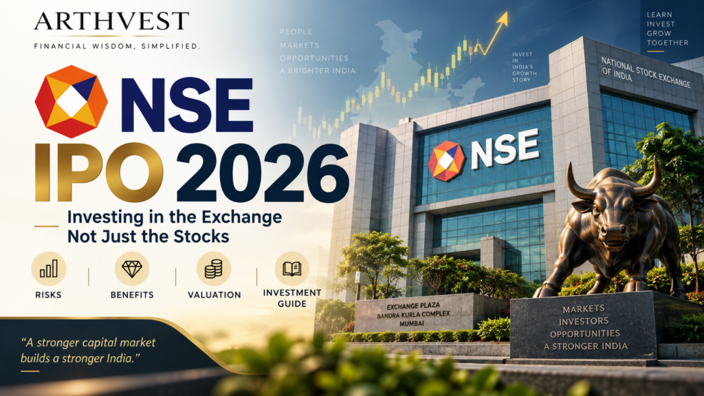 NSE IPO 2026 investment guide featuring NSE, market growth, risks and valuation
